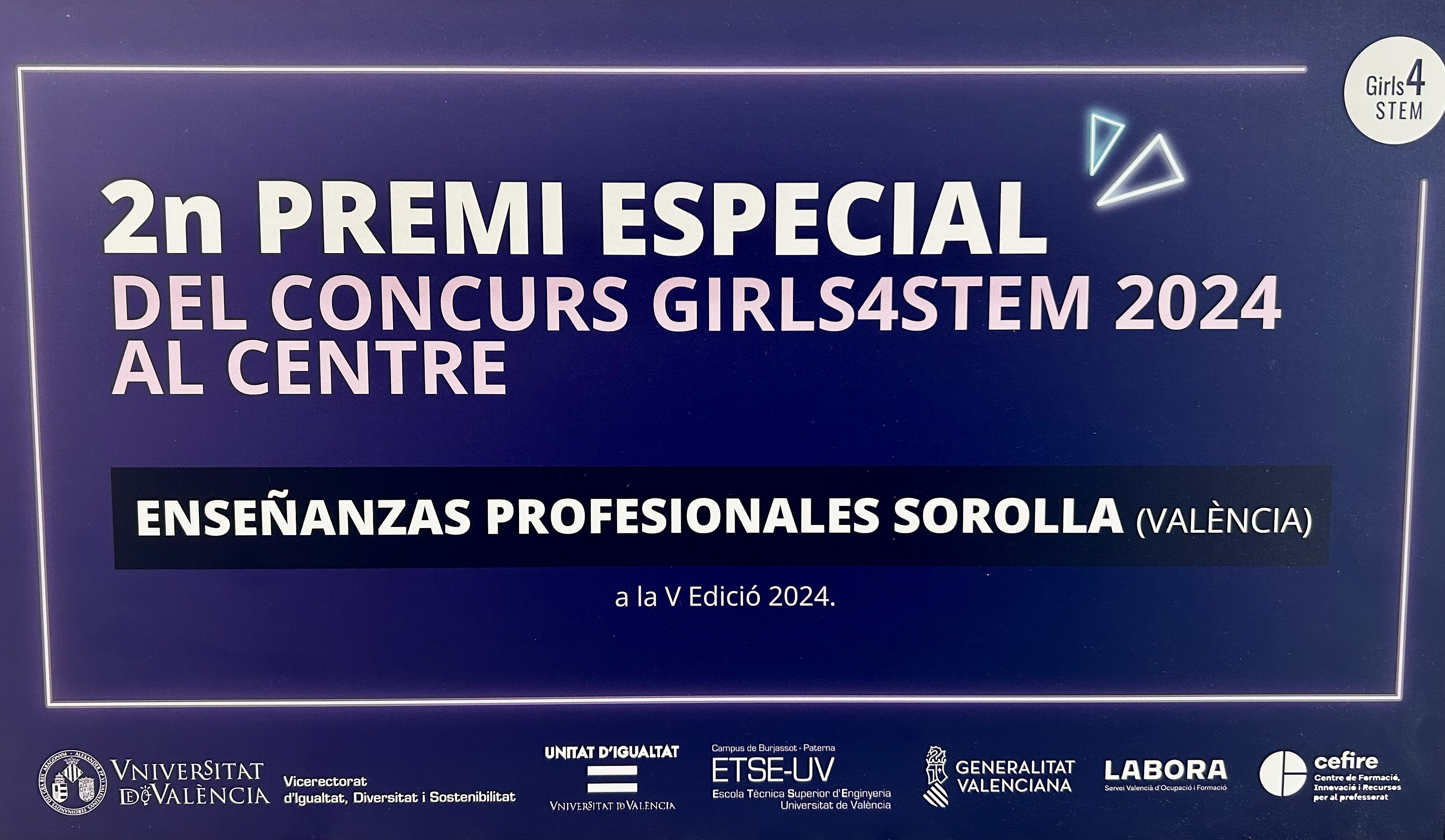 Certificado Girls4STEM